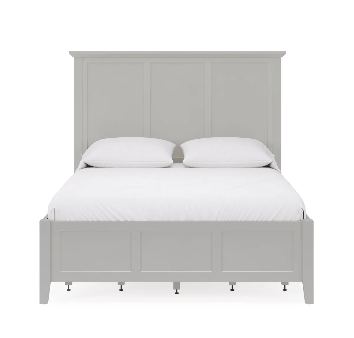 Grace Four Drawer California King-Size Platform Storage Bed In Elephant Grey