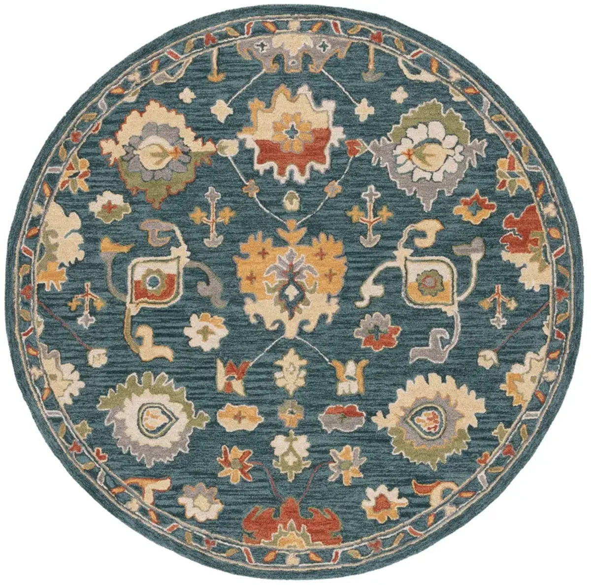 METRO Hand Tufted 6' x 6' Round area rug