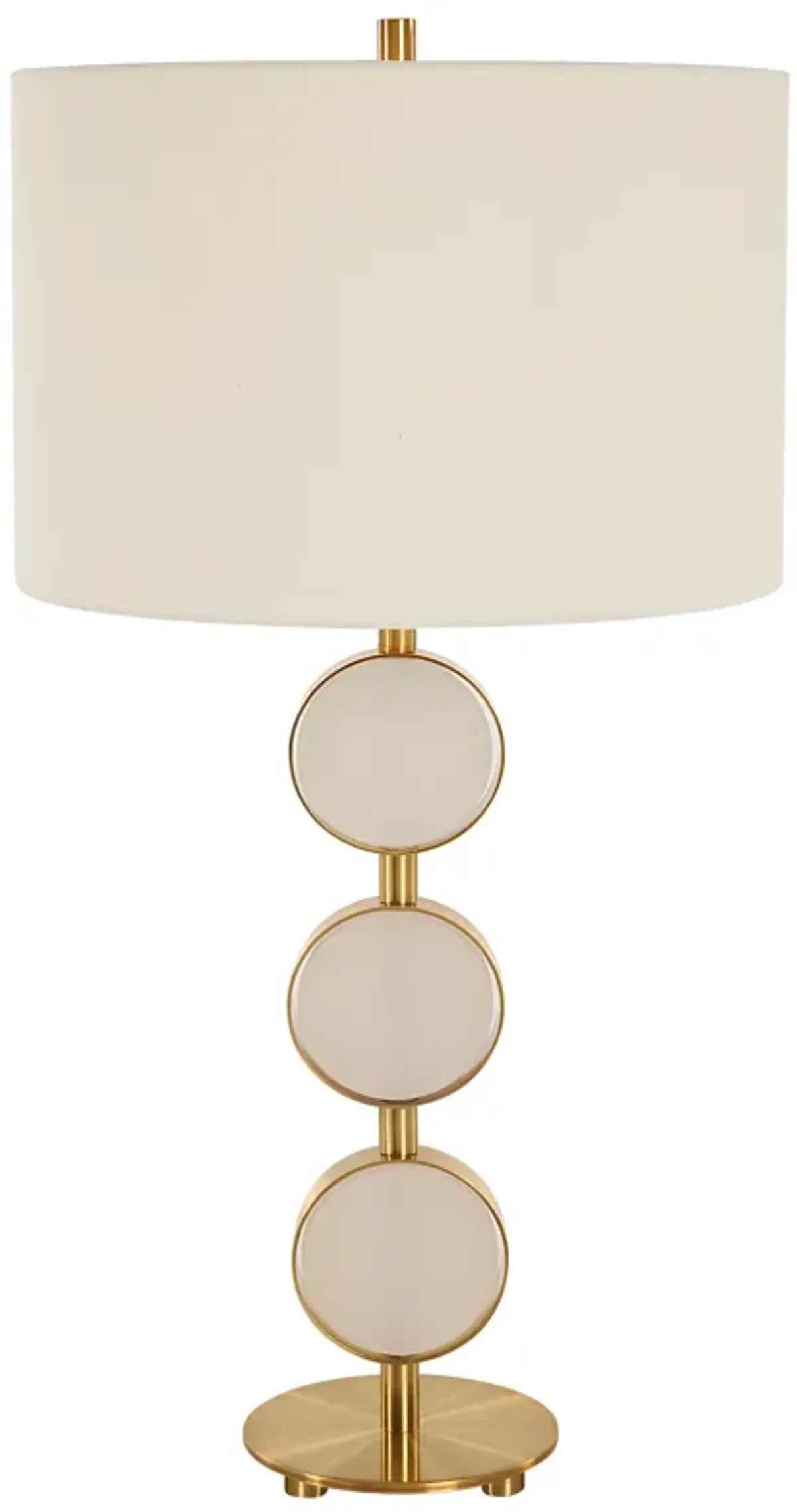 Three Rings Contemporary Table Lamp