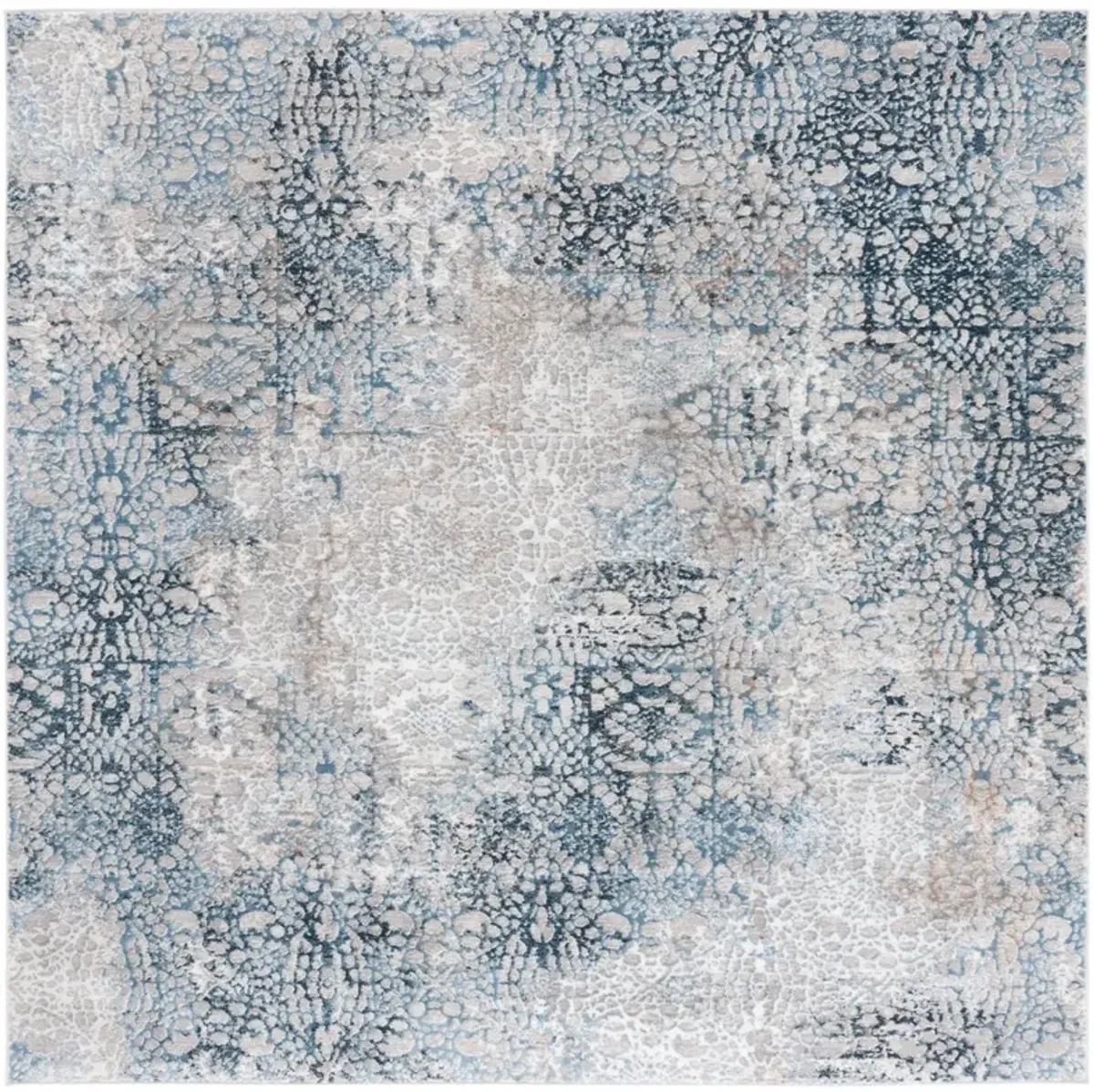 PARKER 116 BLUE  6'-7' x 6'-7' Square Square Rug