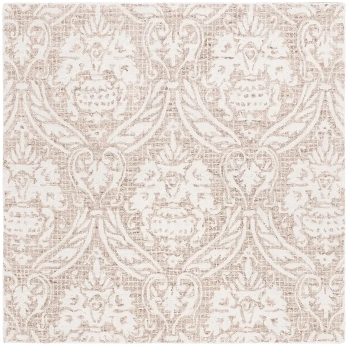 ABSTRACT Hand Tufted 6' x 6' Square area rug