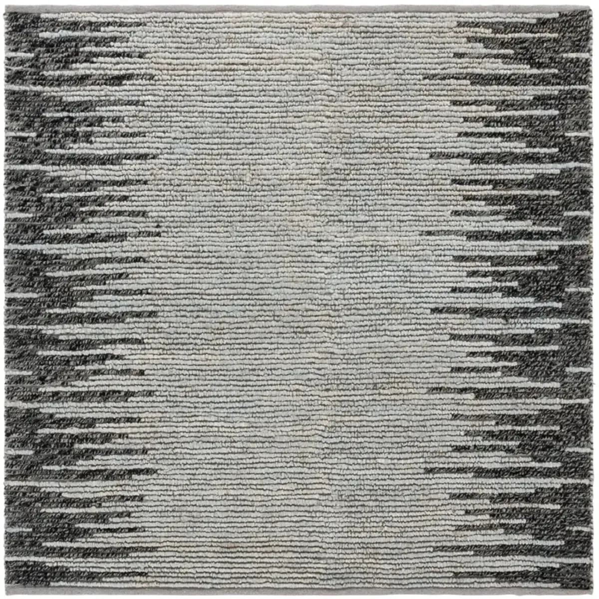 NATURAL FIBER 953 LIGHT BLUE  6' x 6' Square Square Rug