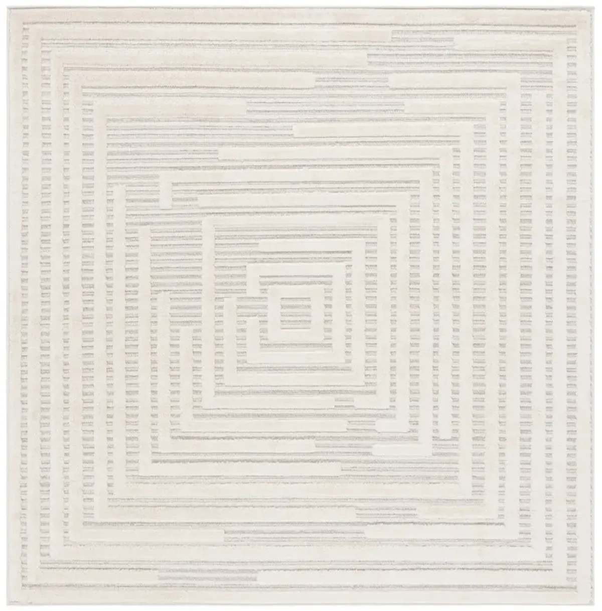 ELMHURST 570 IVORY  6'-7' x 6'-7' Square Square Rug