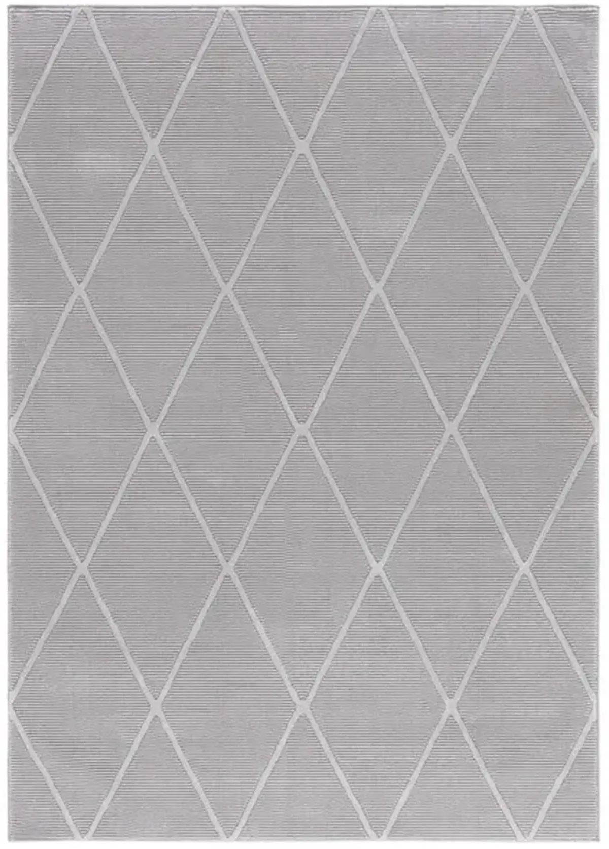 REVIVE 104 Grey 4' X 6' Small Rectangle Rug