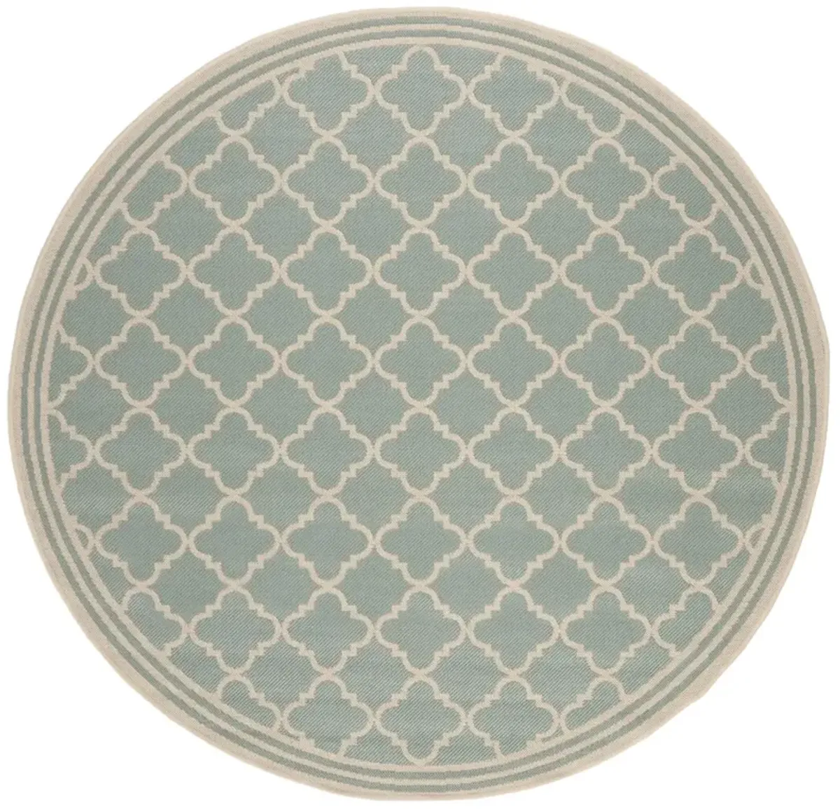 BEACH HOUSE 121 Blue 8' X 8' Round Round Rug