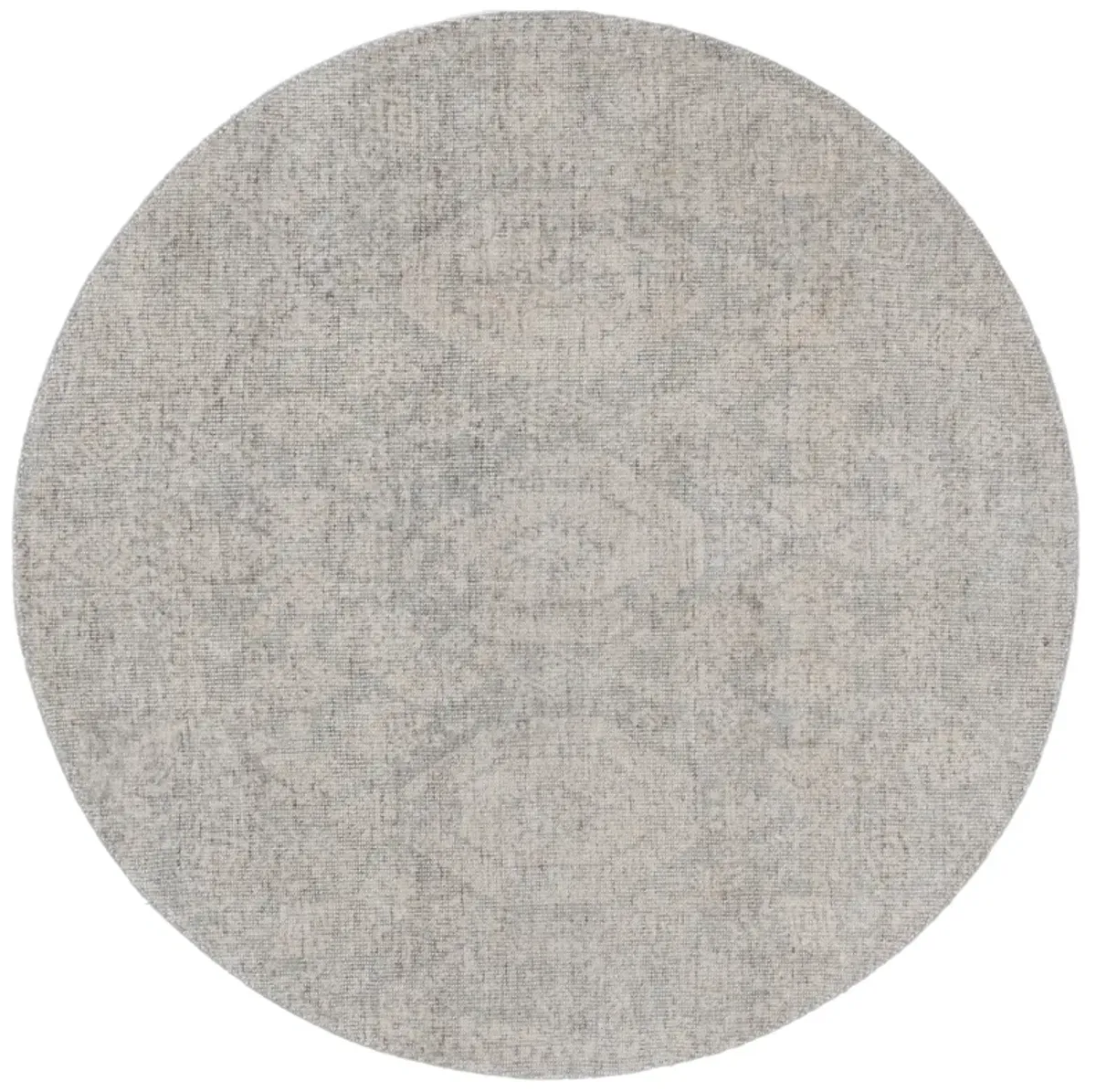 MAHARAJA Hand Loomed 6' x 6' Round area rug