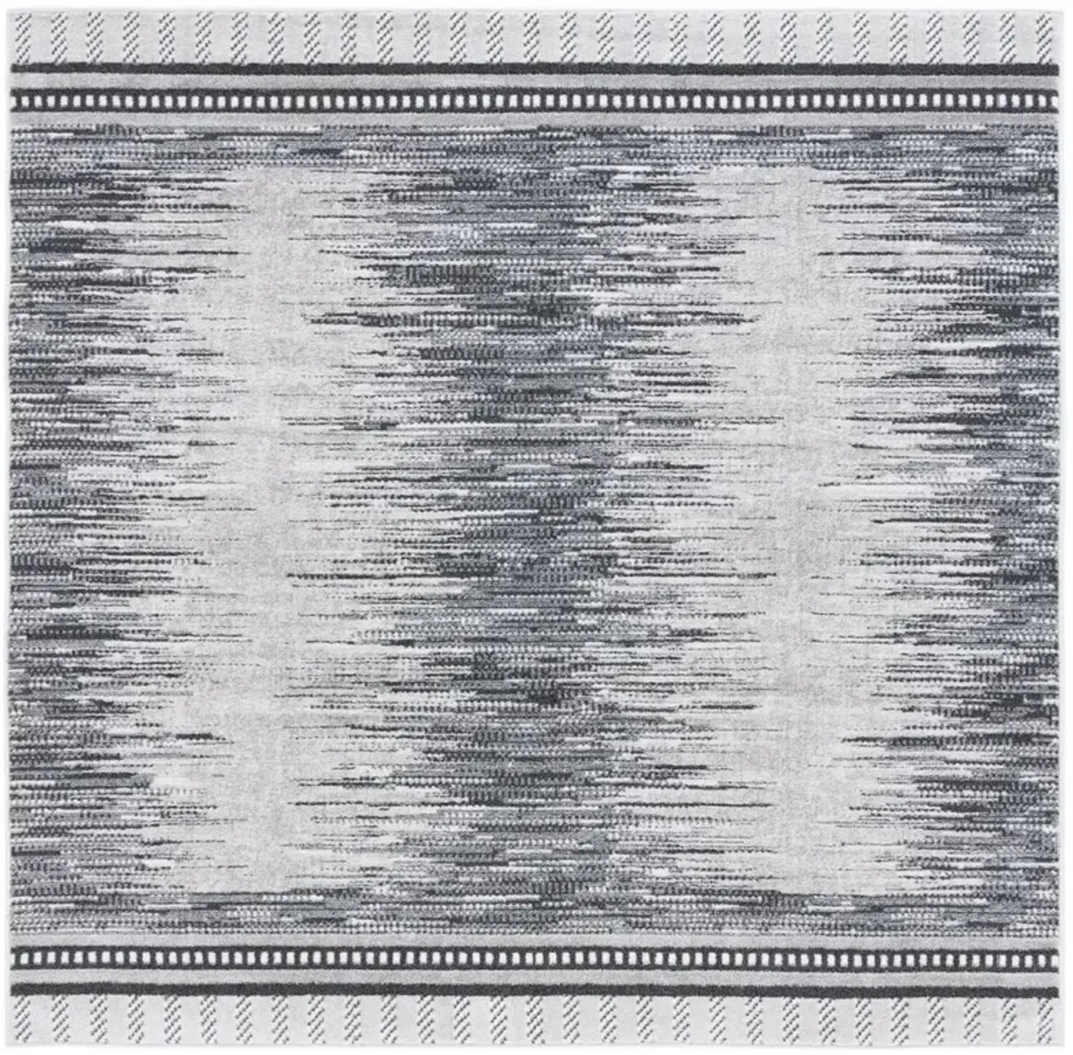ALAMO 732 Grey 6'-7' X 6'-7' Square Square Rug