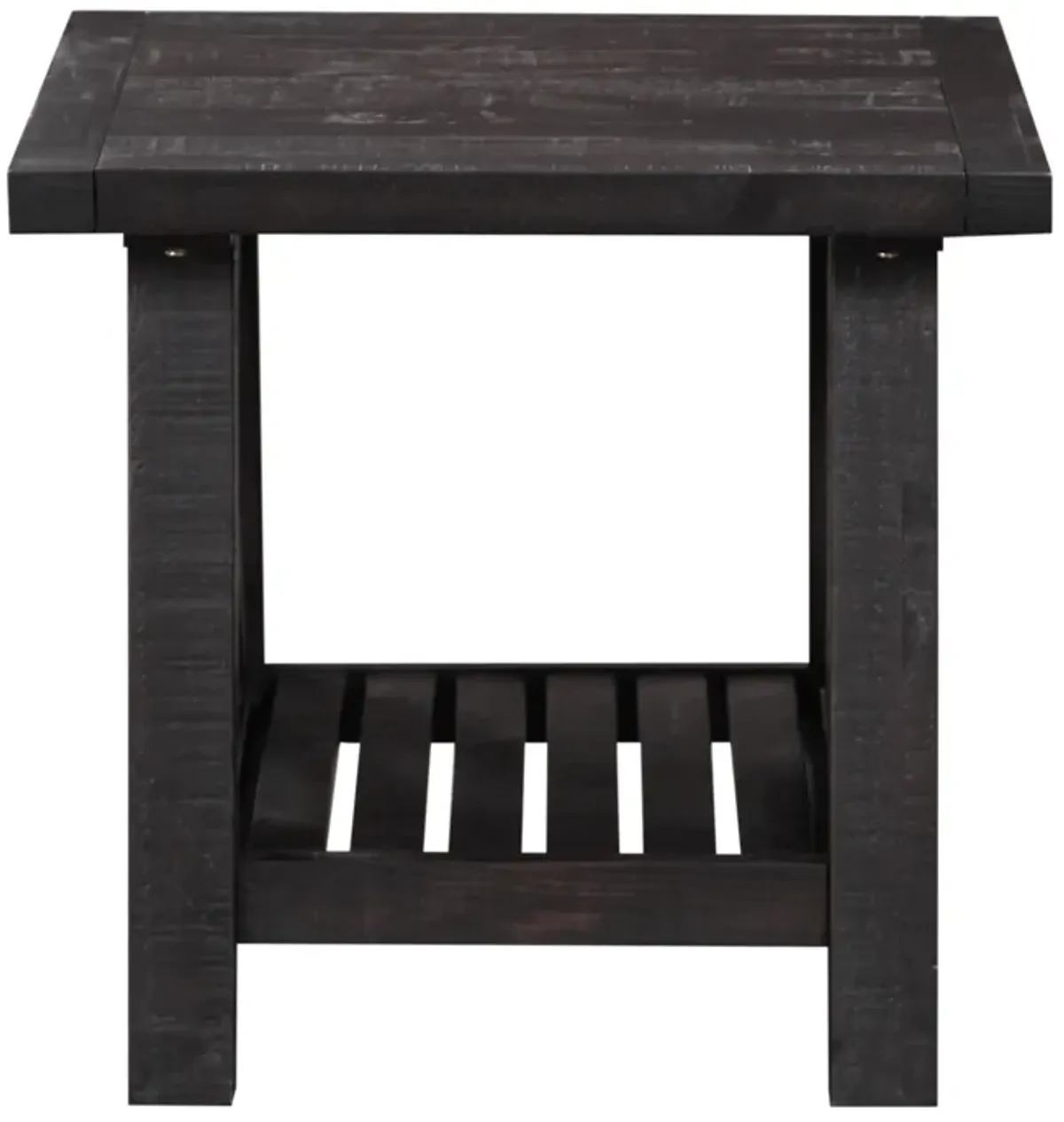 Yosemite Solid Wood Side Table In Cafe