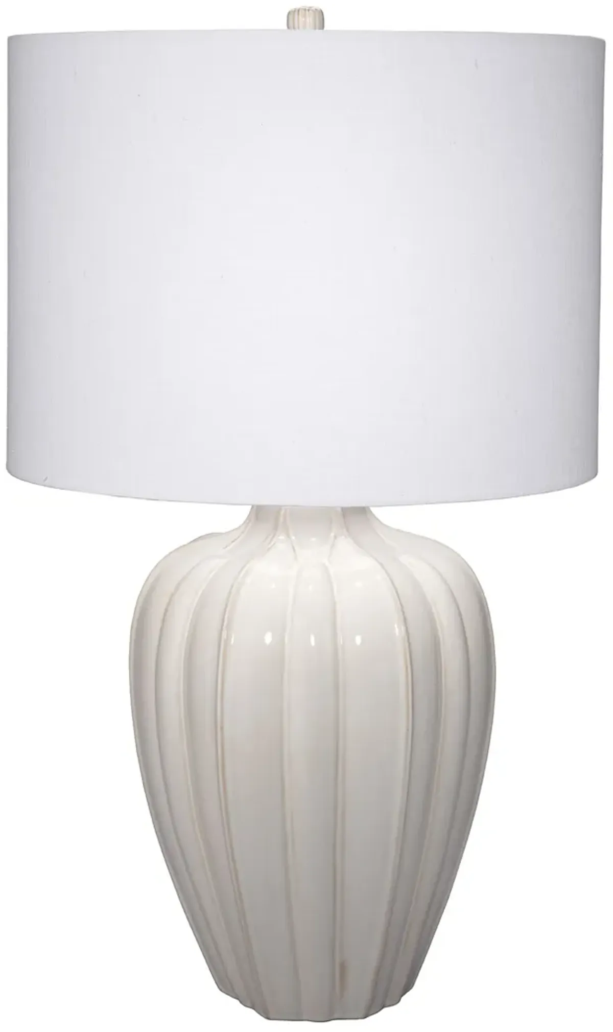 Seraphina Ceramic Table Lamp with Linen Shade
