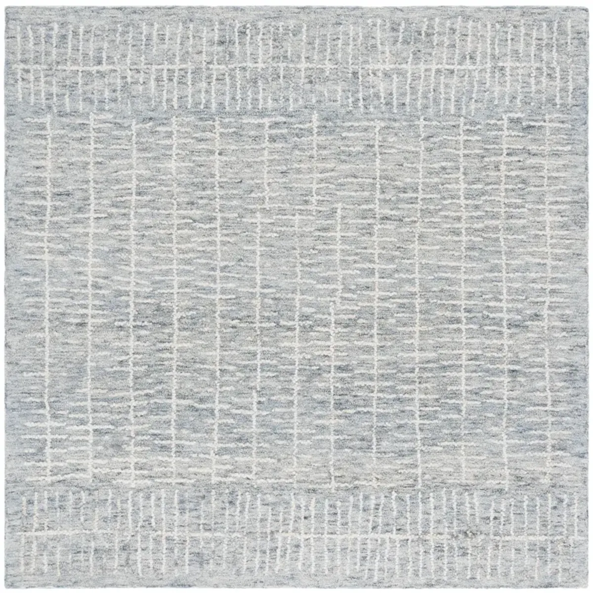 ABSTRACT Hand Tufted 6' x 6' Square area rug