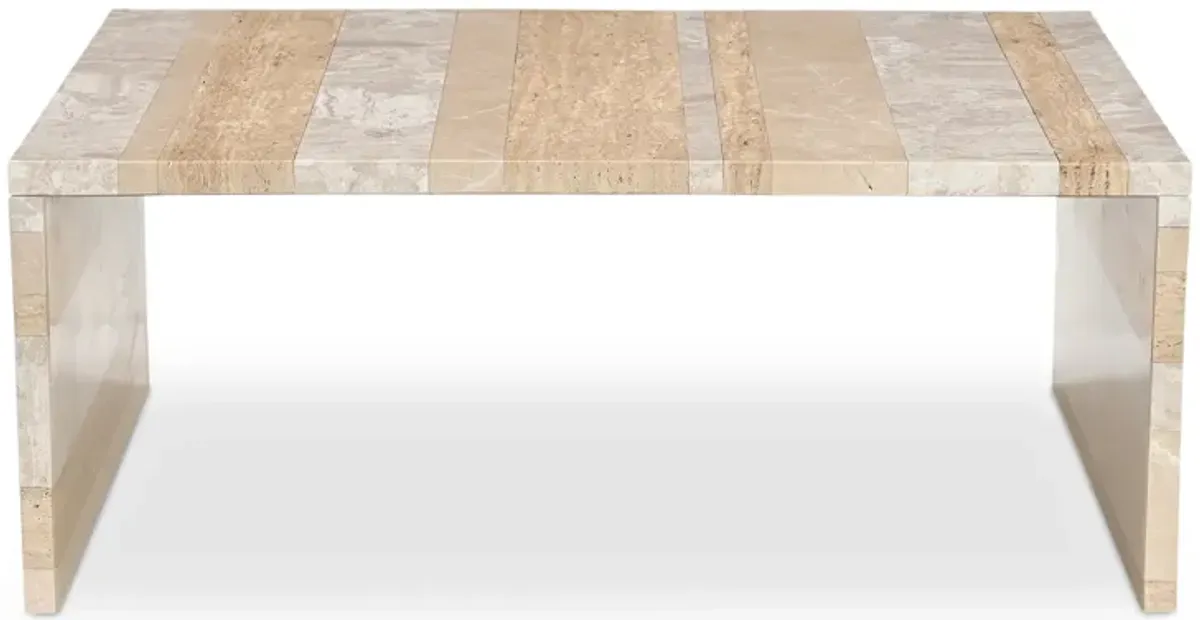 Rosa Coffee Table Multicolor Marble