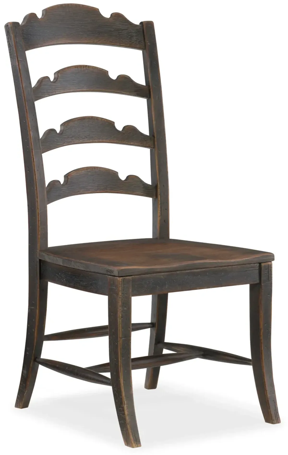 Hill Country Twin Sisters Ladderback Side Chair