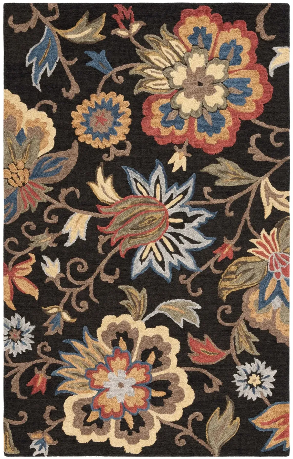 BLOSSOM Hand Tufted 3' x 5' area rug