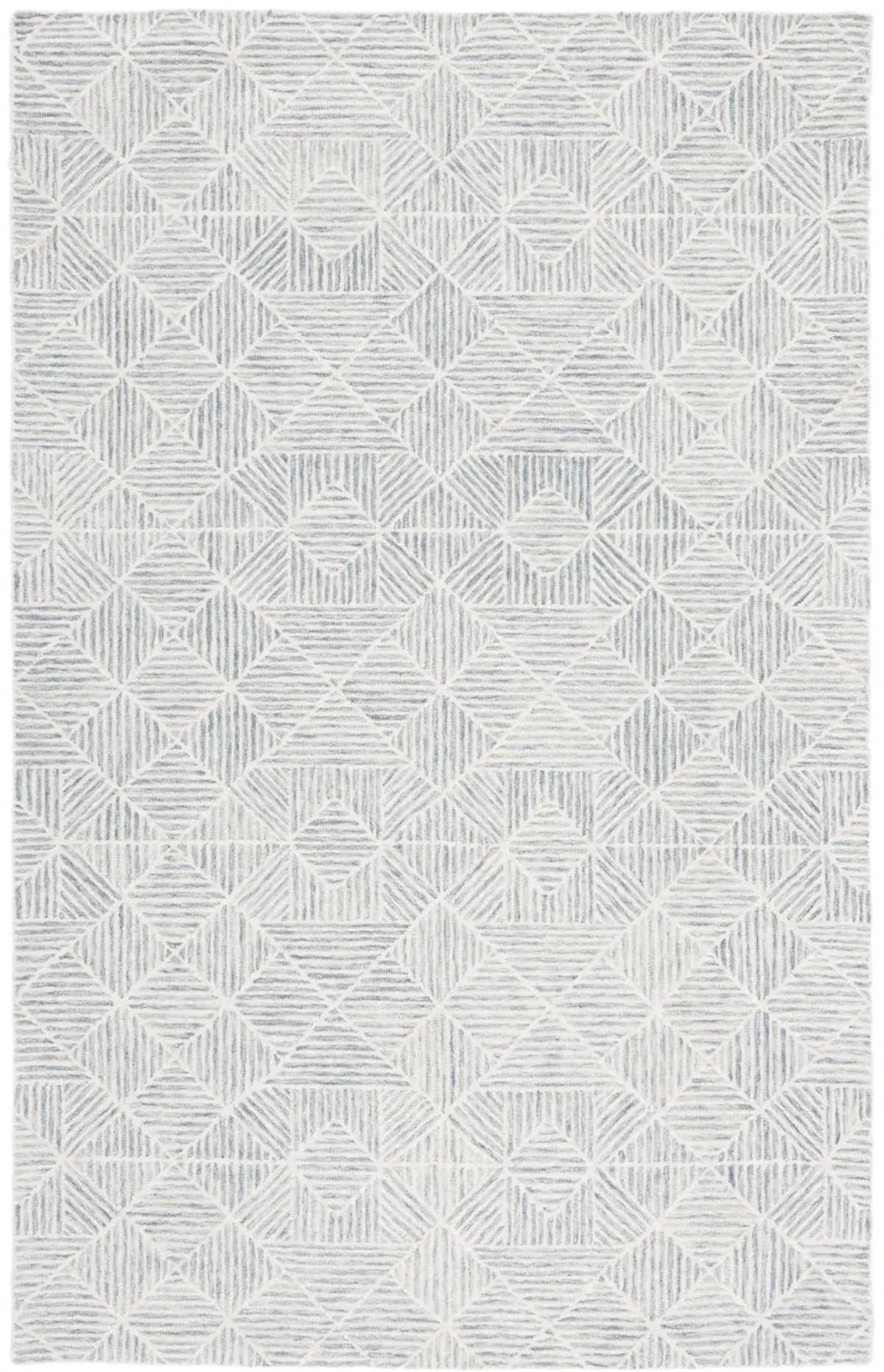 ABSTRACT Hand Tufted 10' x 14' area rug