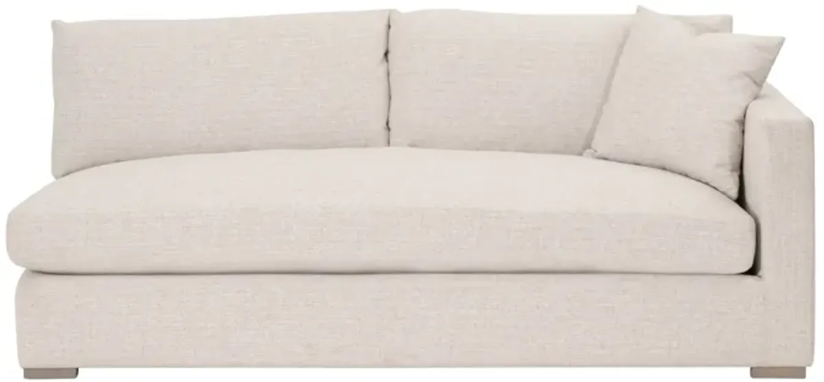 Newport Outdoor Modular 2-Seat Right Track Arm Sofa
