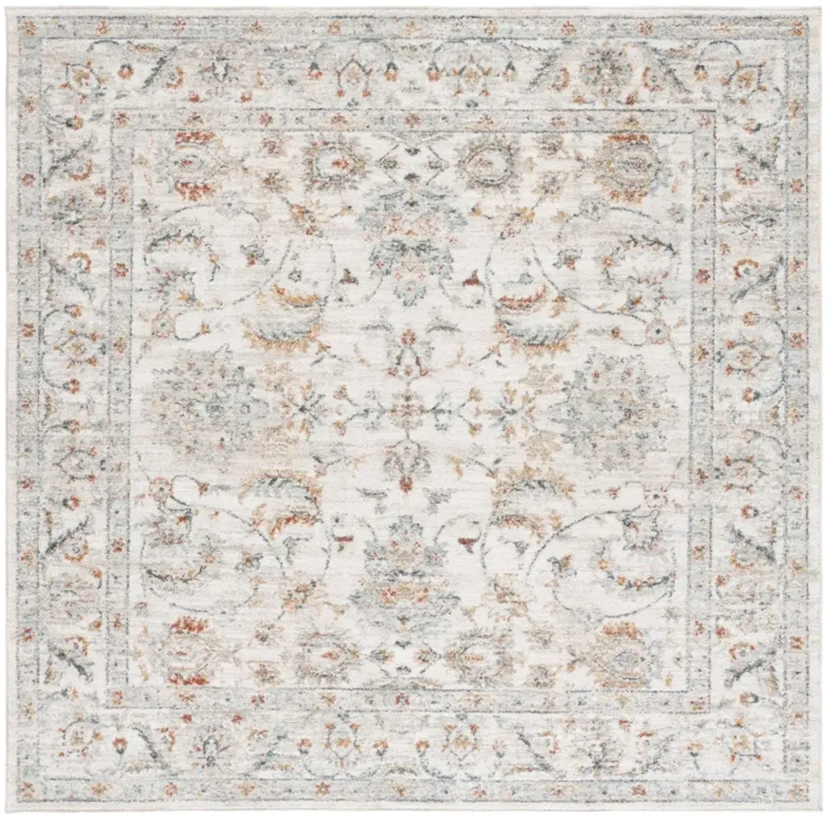 AVALON 220 IVORY  6'-7' X 6'-7' Square Square Rug
