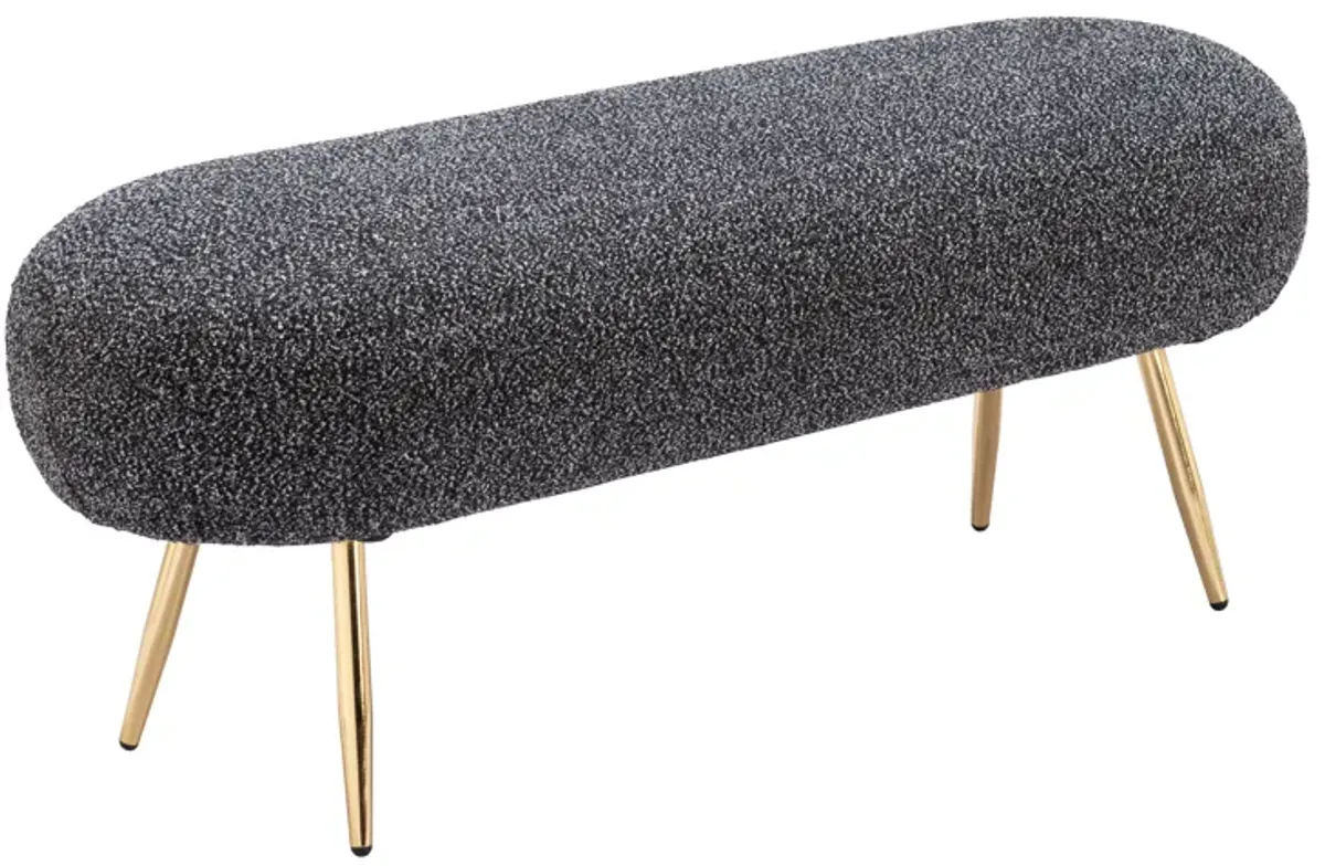 Creek Bench Glitter Black