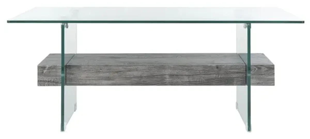 KAYLEY GLASS COFFEE TABLE