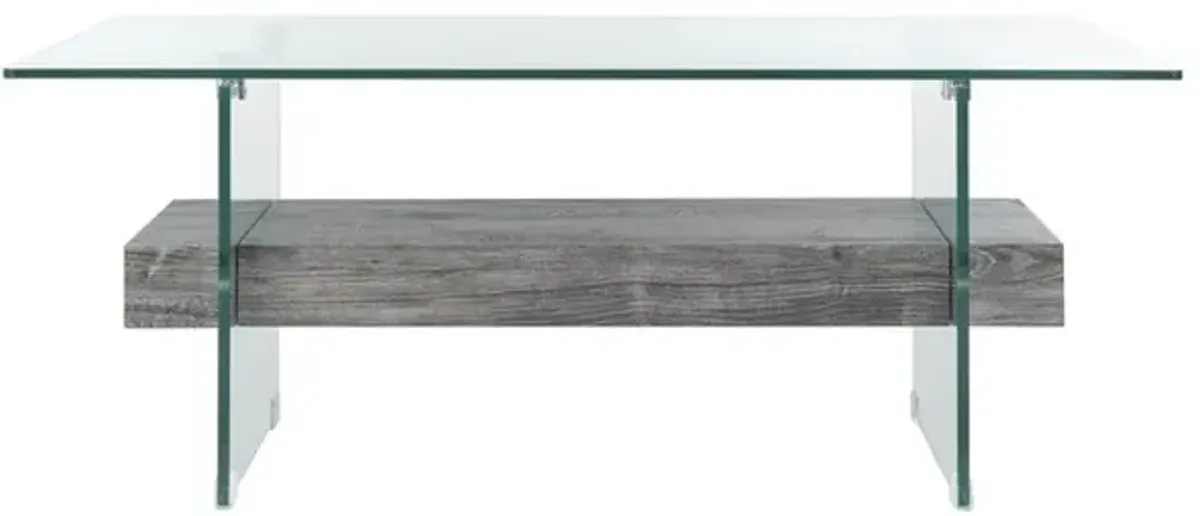 KAYLEY GLASS COFFEE TABLE
