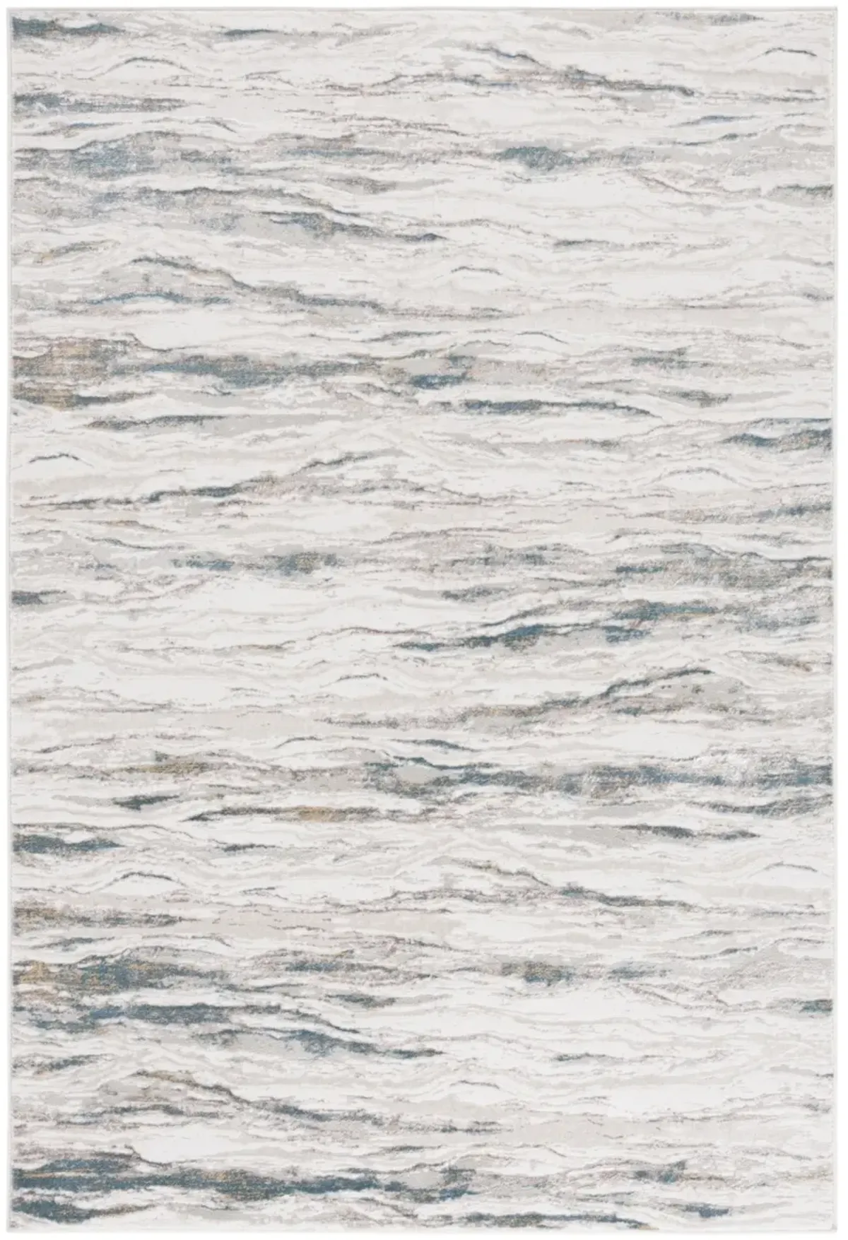 RANA 118 IVORY  8' x 10' Large Rectangle Rug