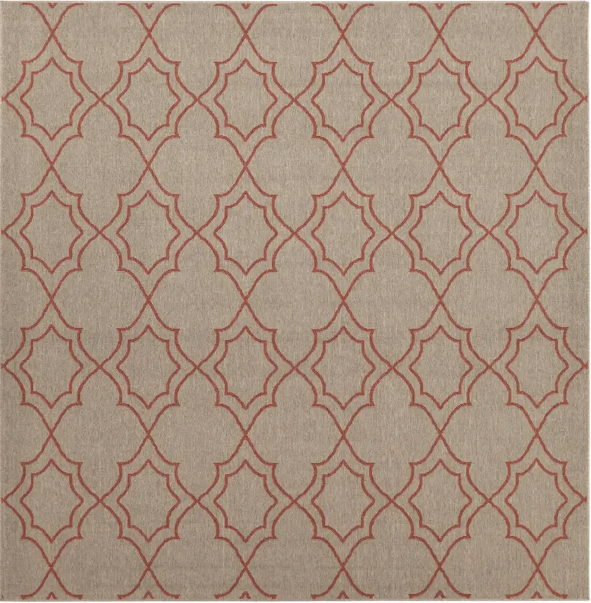 Alfresco ALF-9588 8'10" x 8'10" Machine Woven Rug