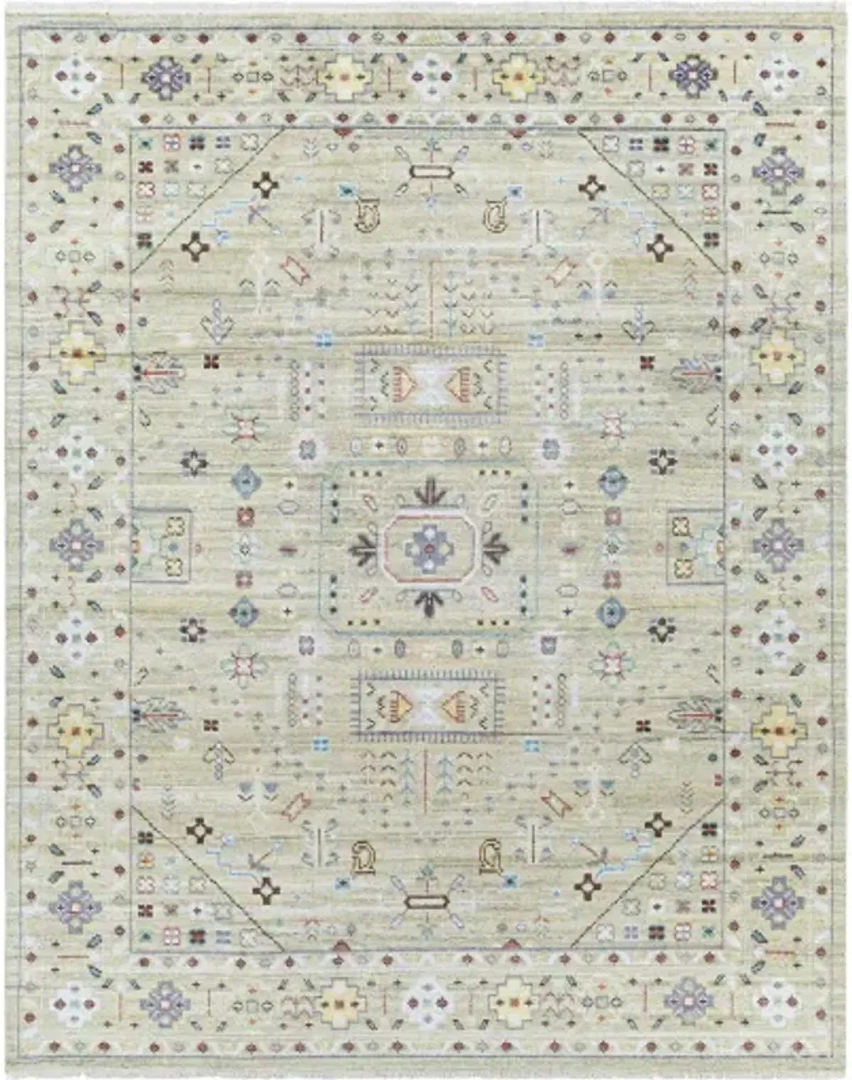 Kushal KUS-2308 5' x 7'6" Handmade Rug