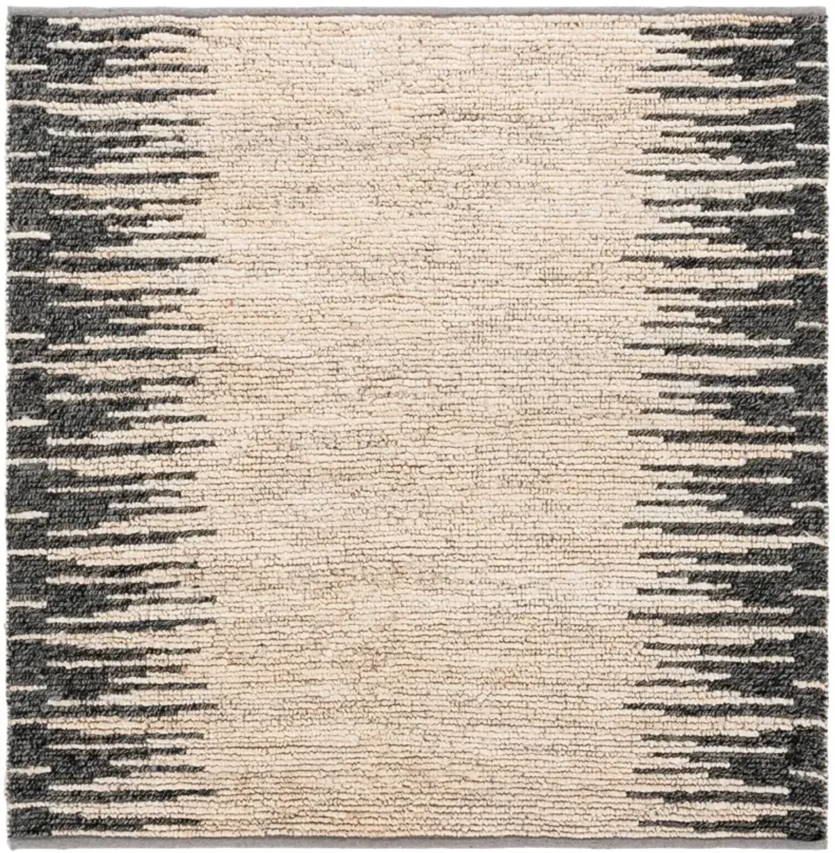 NATURAL FIBER 953 BLEACH  6' x 6' Square Square Rug
