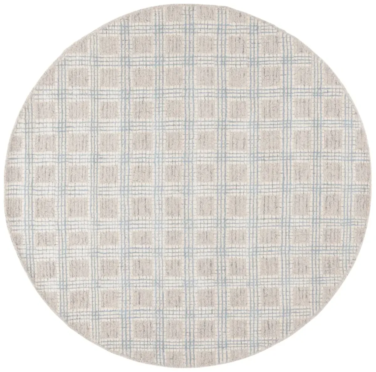 EBONY Hand Tufted 6' x 6' Round area rug