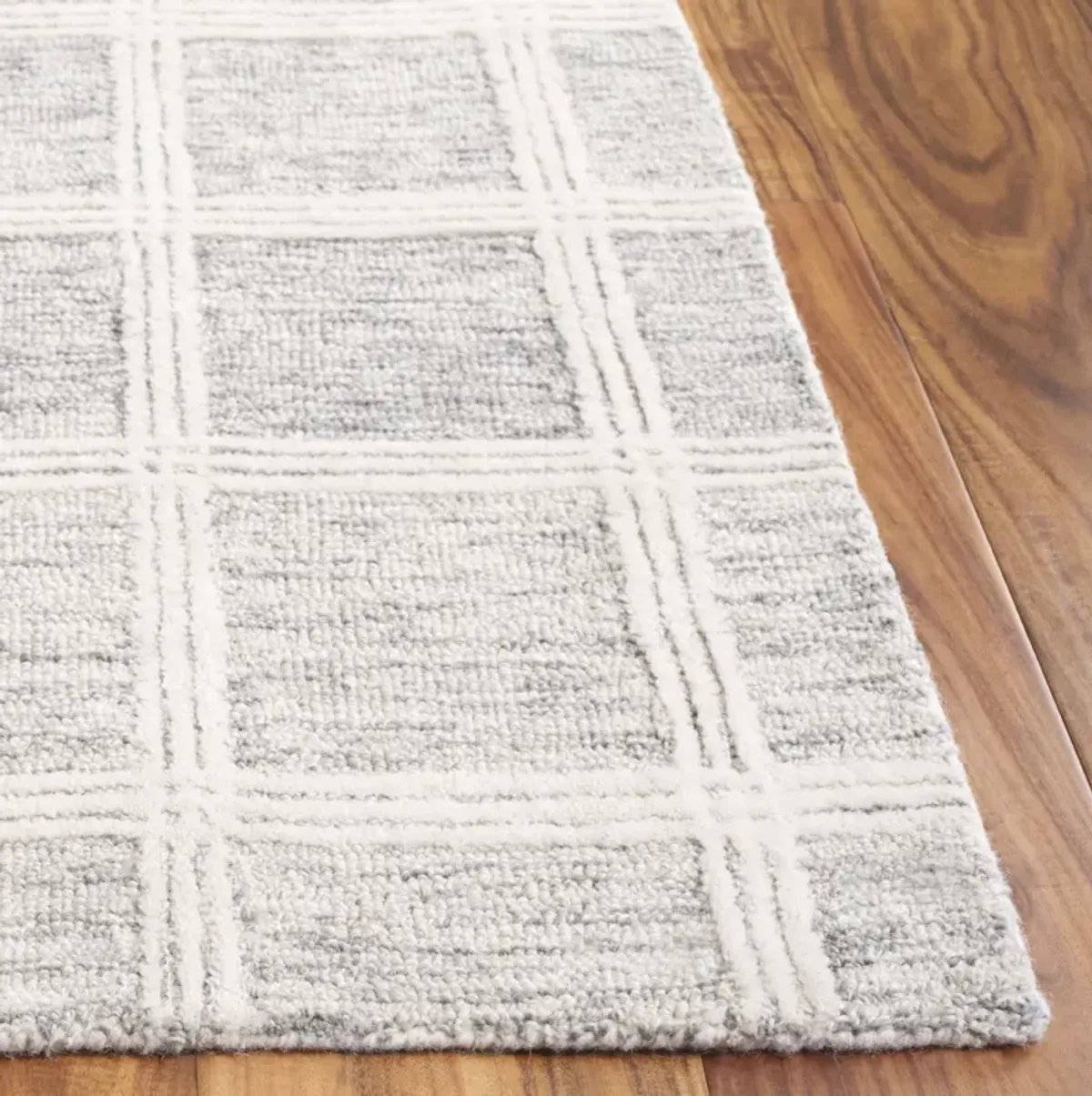 PINE 103 GREY  6' x 6' Square Square Rug