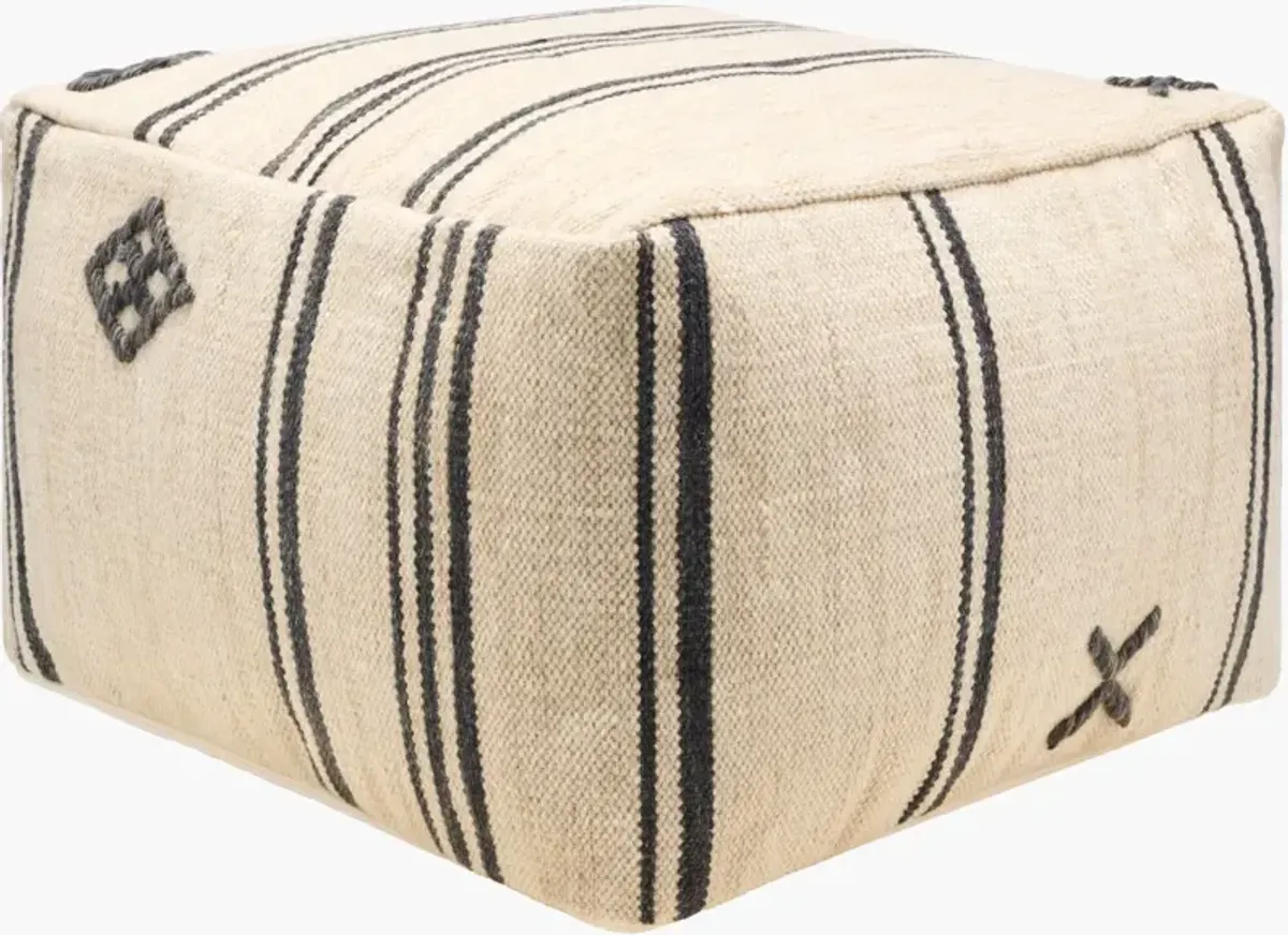 Titus TTPF-001 14"H x 24"W x 24"D Pouf