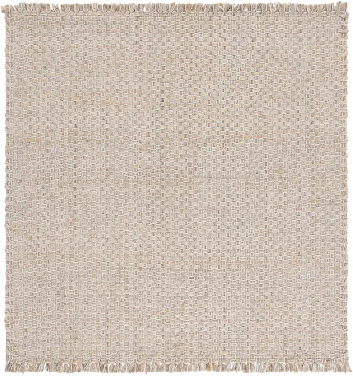 NATURAL FIBER 818 NATURAL  6' x 6' Square Square Rug