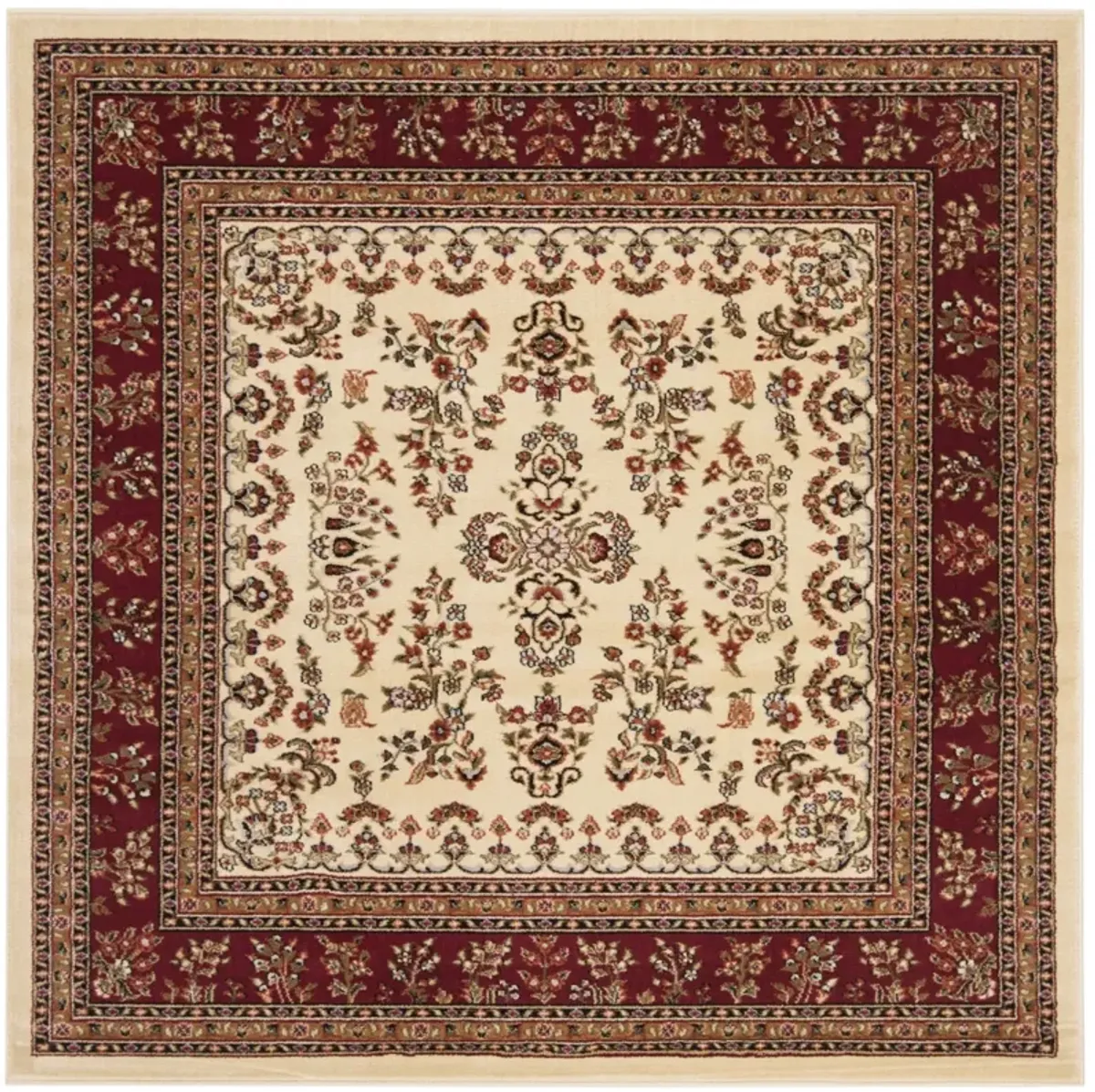 LNH331 IVORY  5'-3' x 5'-3' Square Square Rug