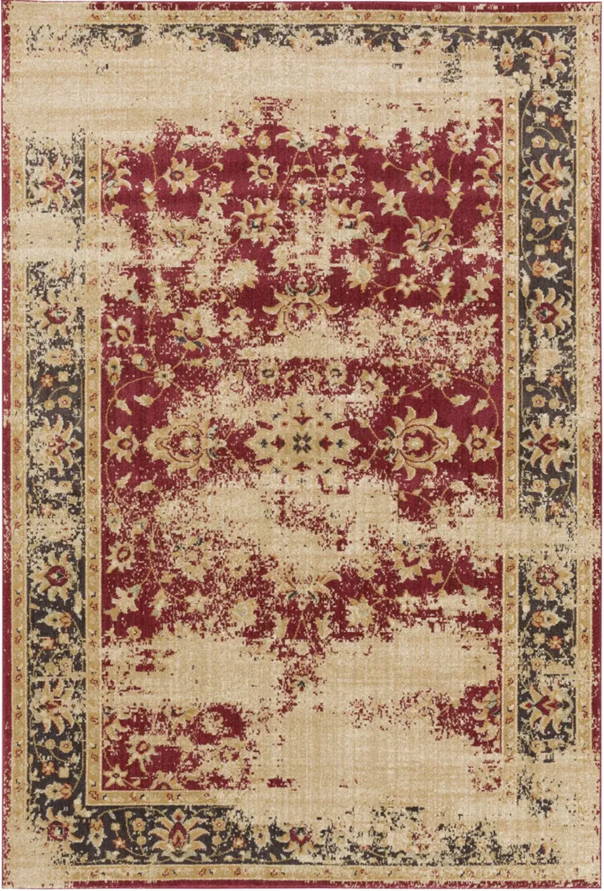 Arabesque ABS-3034 1'10" x 2'11" Machine Woven Rug
