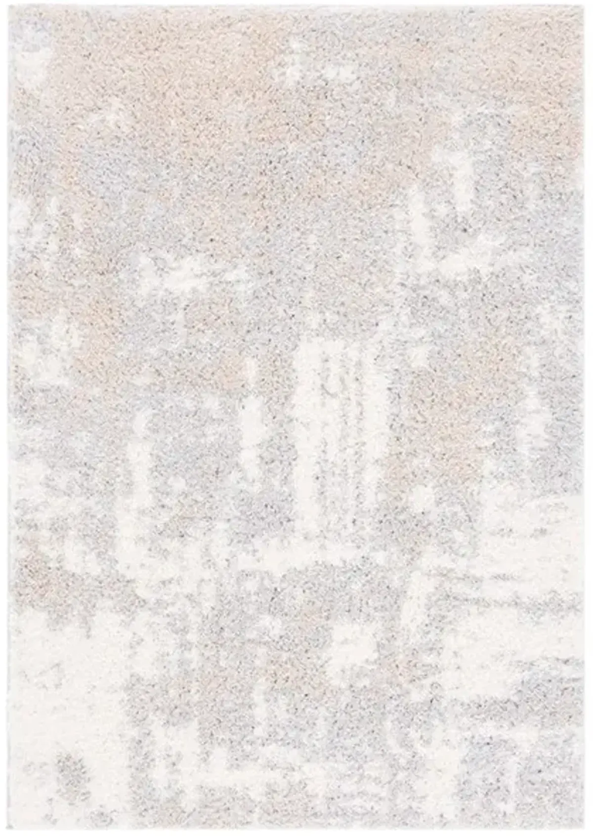 LINDSAY SHAG 552 Grey 4' X 6' Small Rectangle Rug