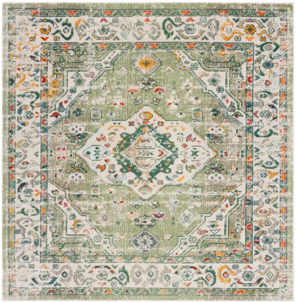 MADISON 468 SAGE  6'-7' x 6'-7' Square Square Rug