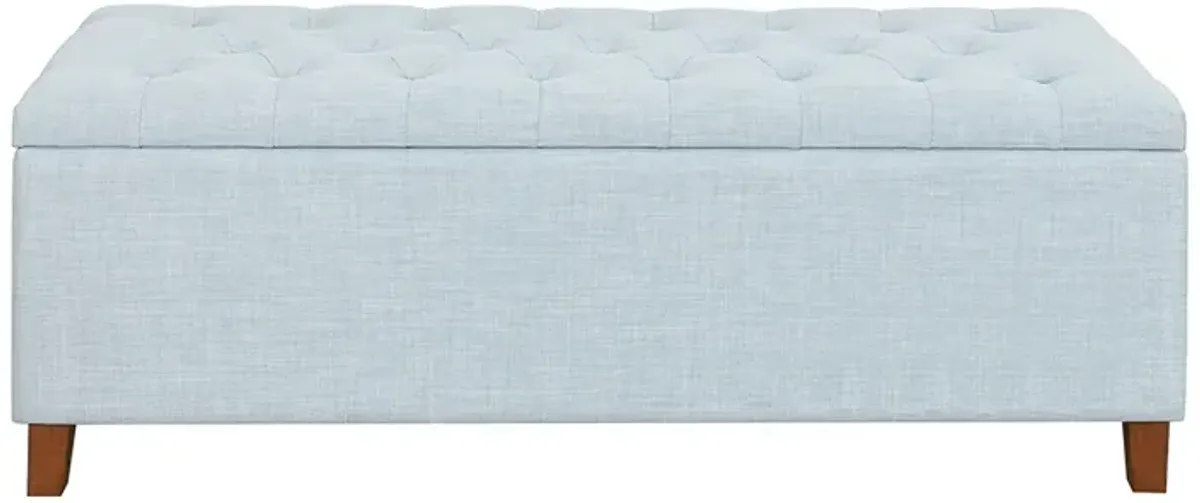 Tufted Top Upholstered Storage Bench