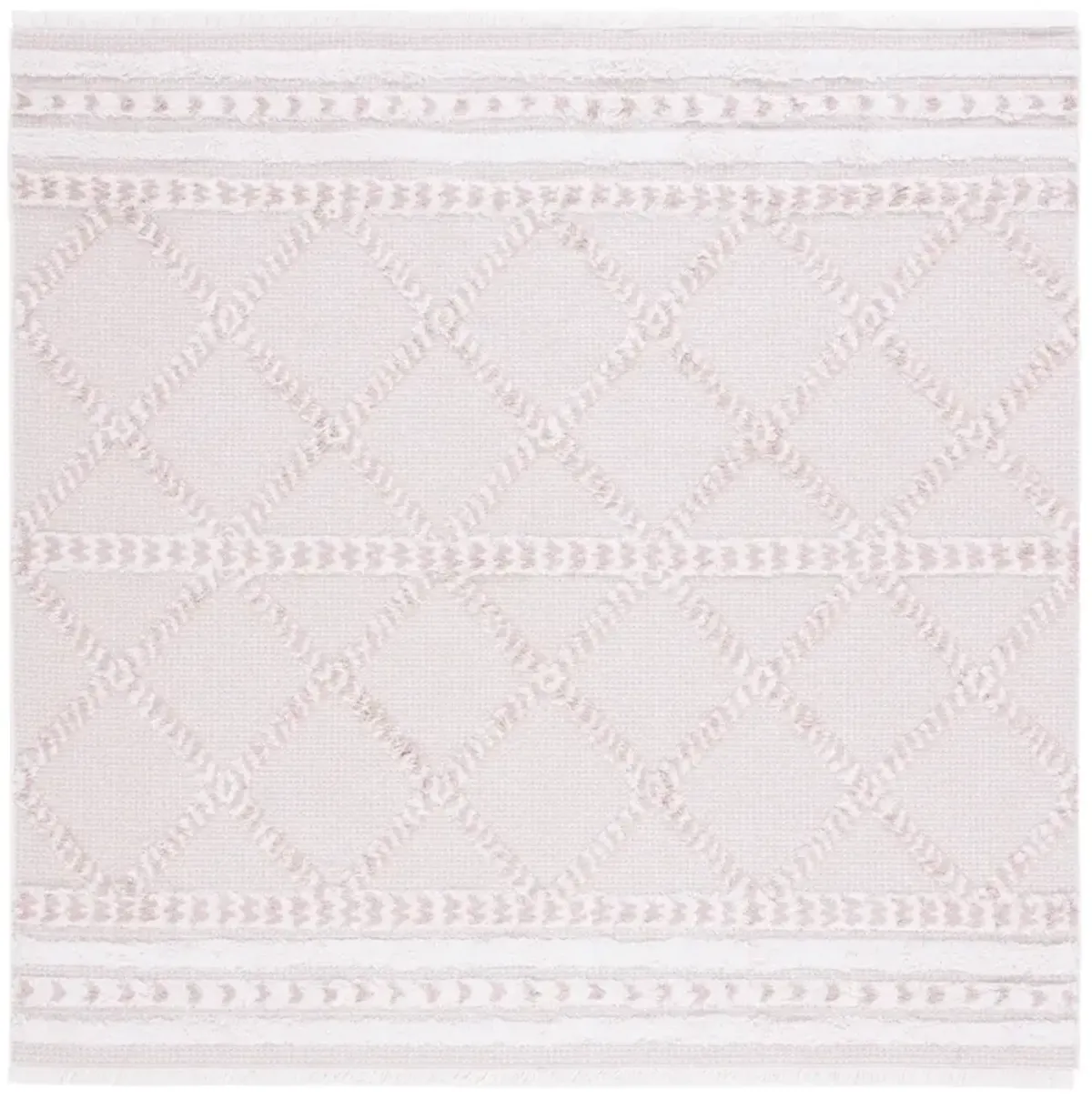 AUGUSTINE 714 PINK  4' x 4' Square Square Rug