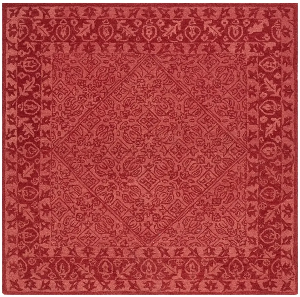DIP DYE Hand Tufted 7' x 7' Square area rug