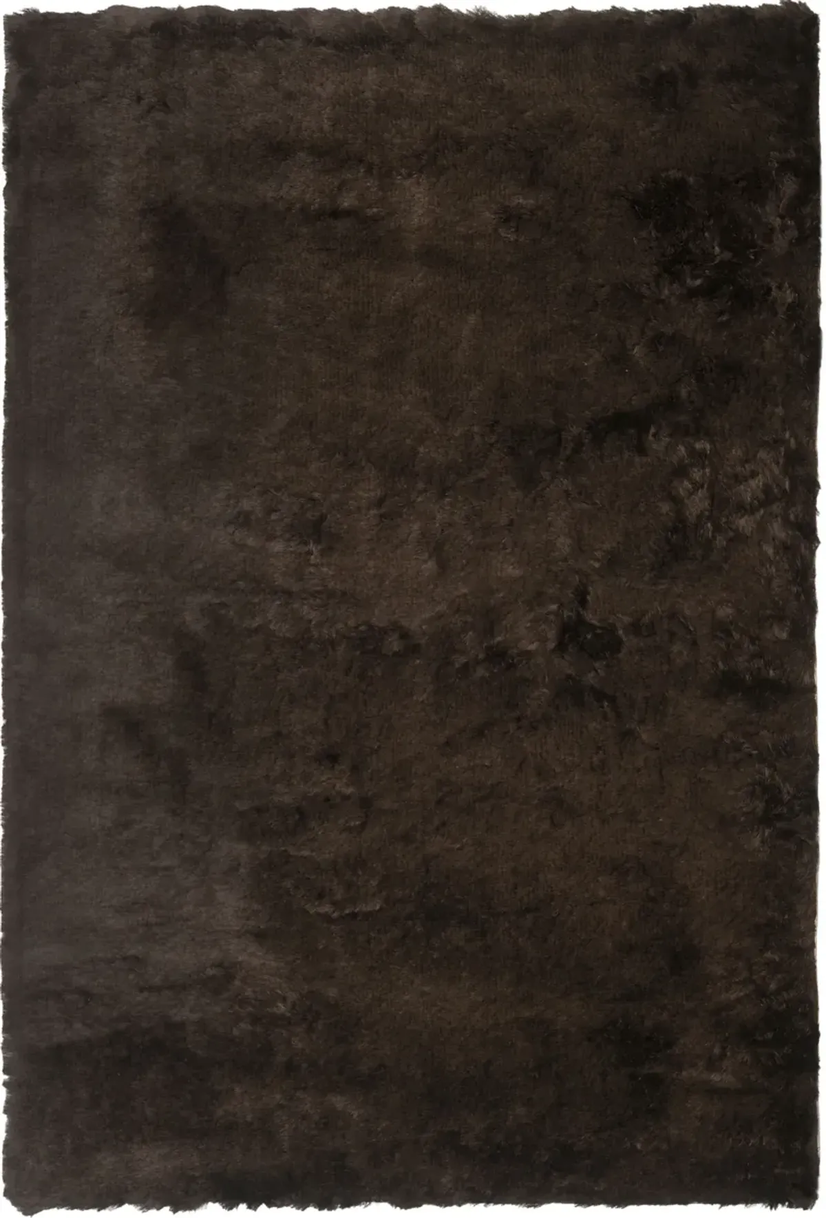 PARIS SHAG Brown 5' X 7' Medium Rectangle Rug