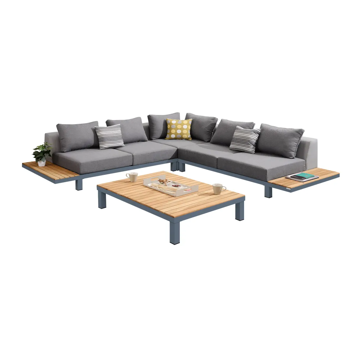 Polo 4-Piece Outdoor Sectional Set