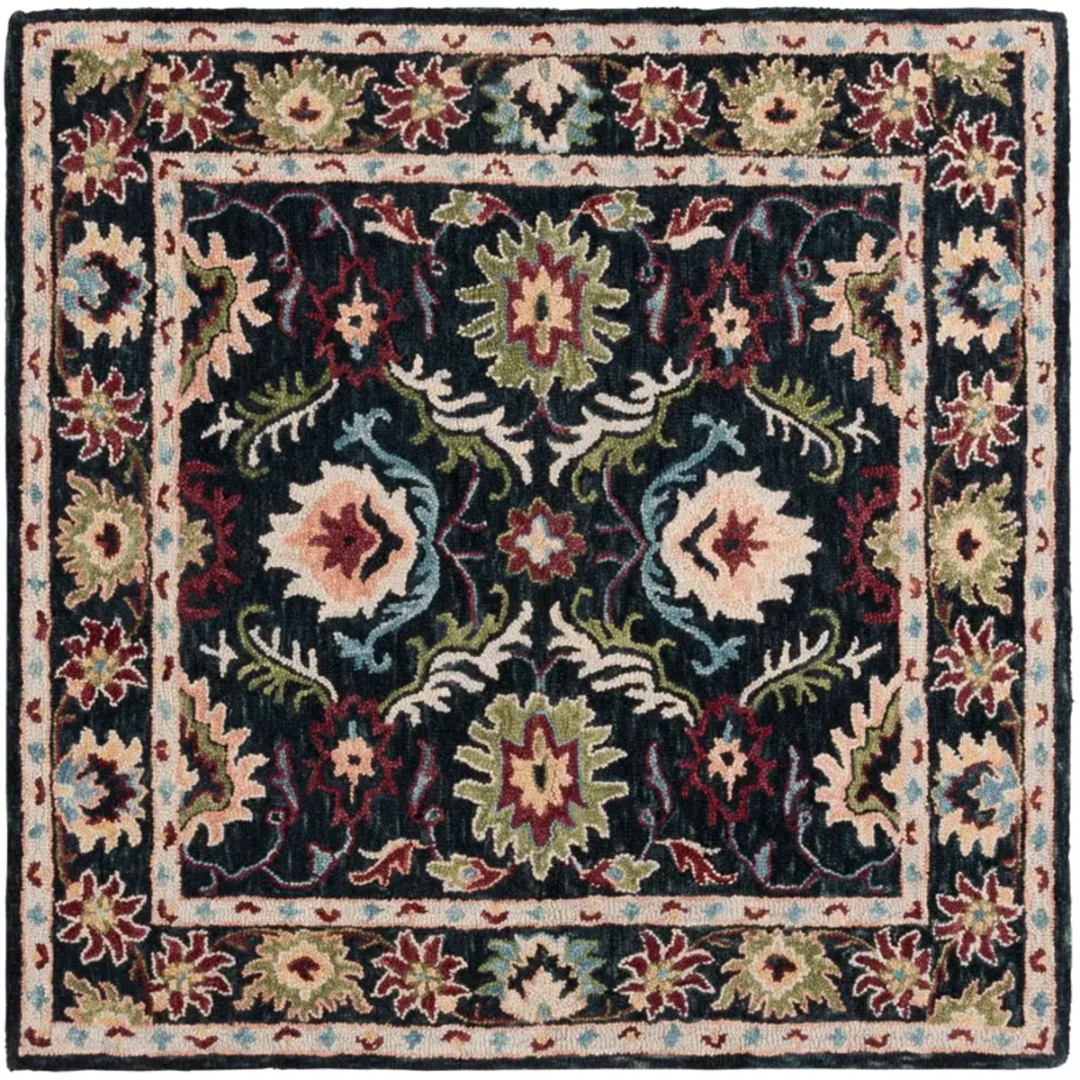 BLOSSOM Hand Tufted 6' x 6' Square area rug