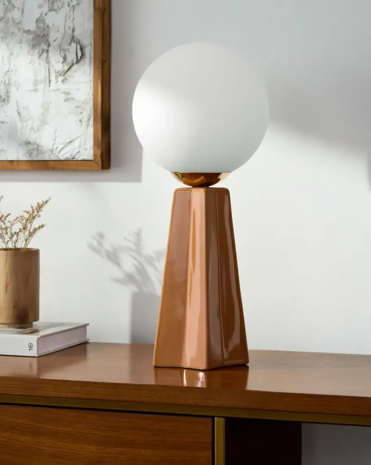 Stellan NLL-013 18"H x 8"W x 10"D Accent Table Lamp