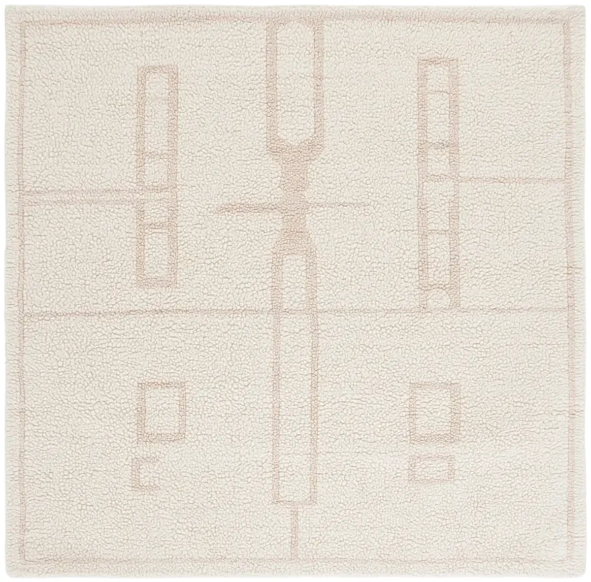 FIFTH AVENUE Hand Tufted 6' x 6' Square area rug