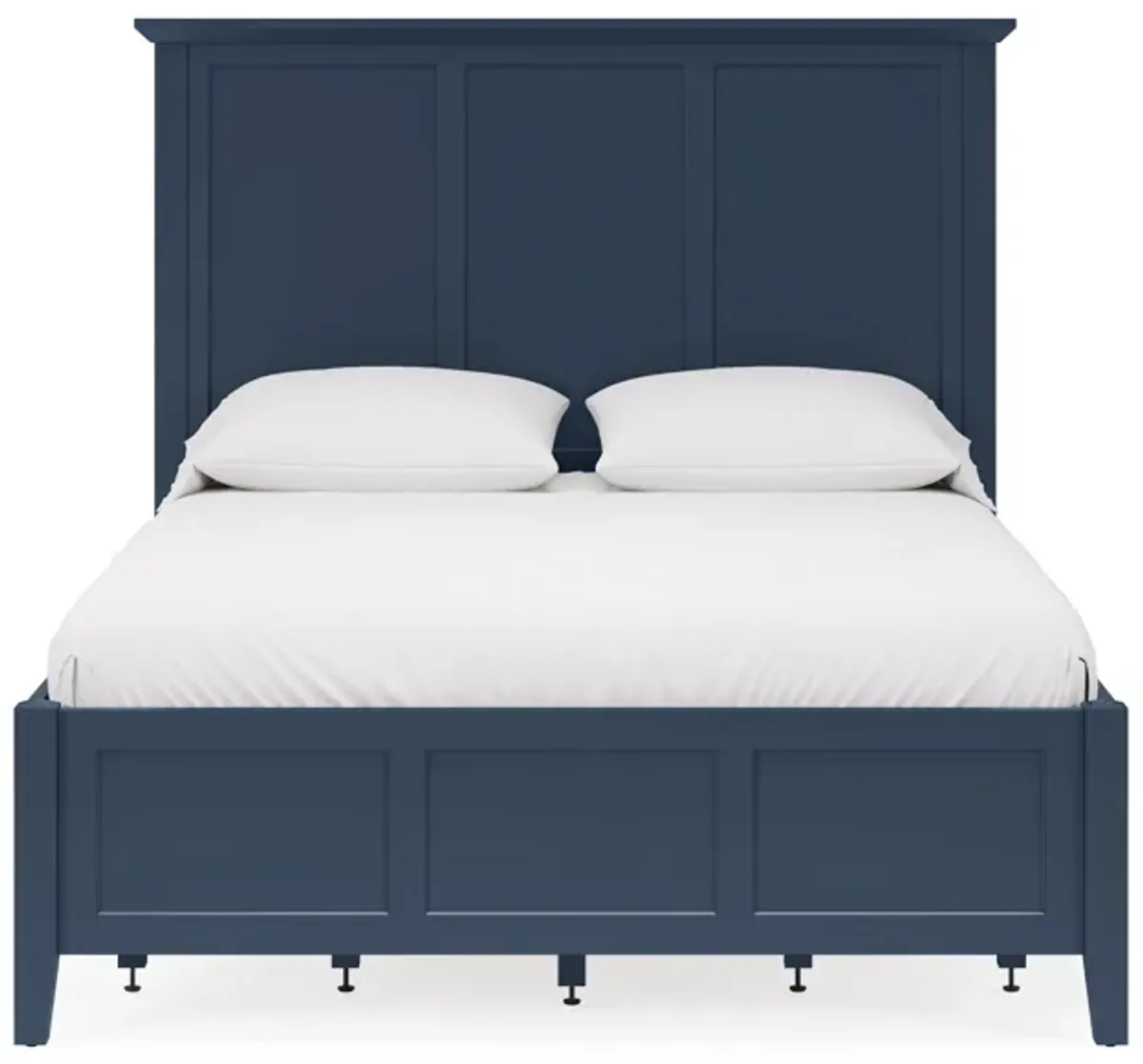 Grace Four Drawer Full-Size Platform Storage Bed In Blueberry