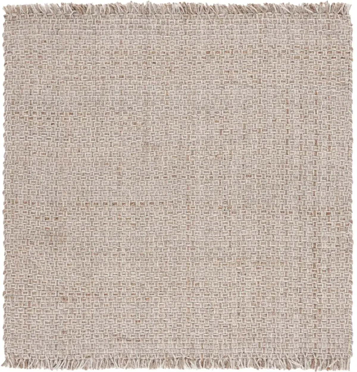 NATURAL FIBER 819 NATURAL  6' x 6' Square Square Rug