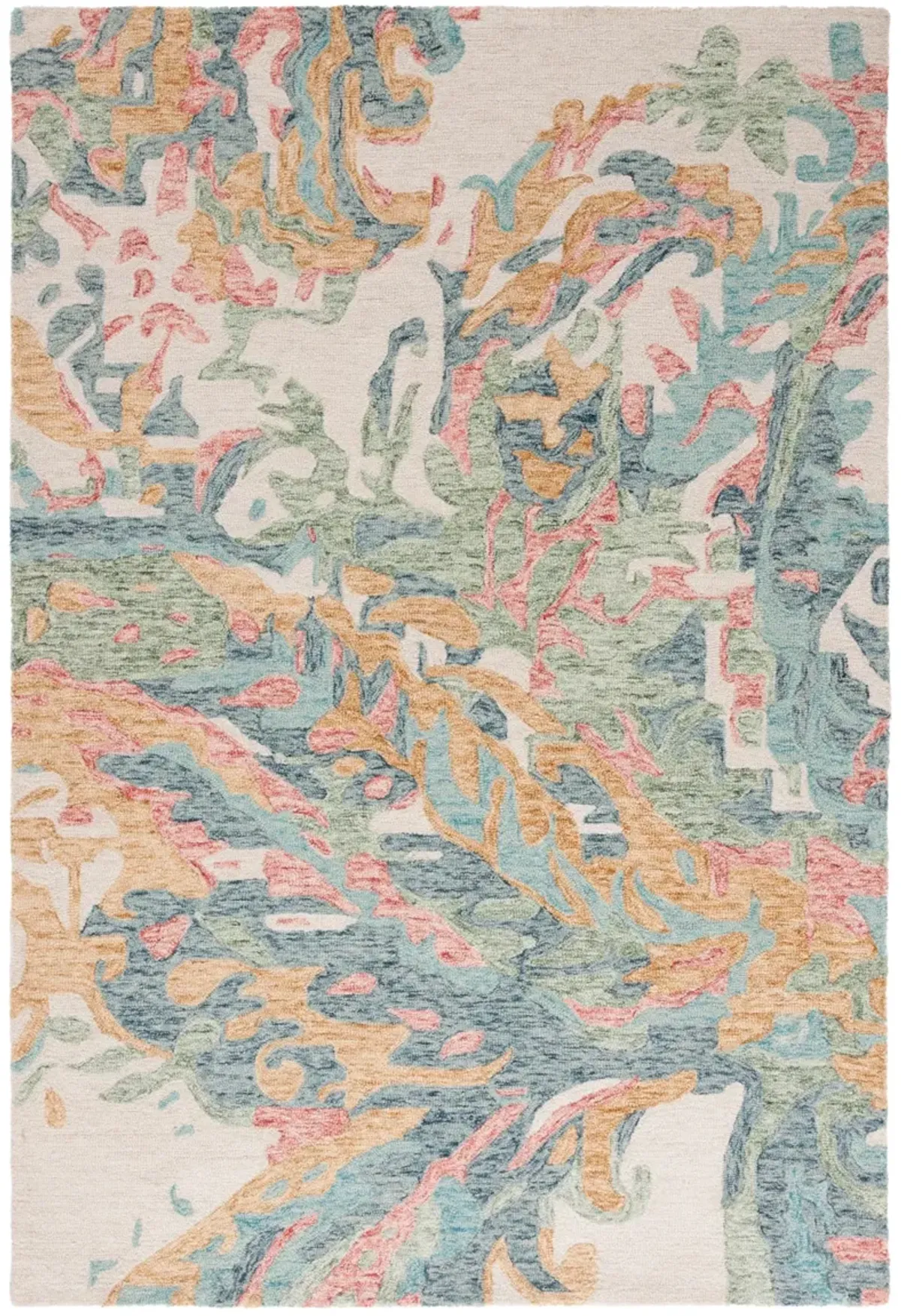 JARDIN 902 IVORY  6' x 9' Medium Rectangle Rug
