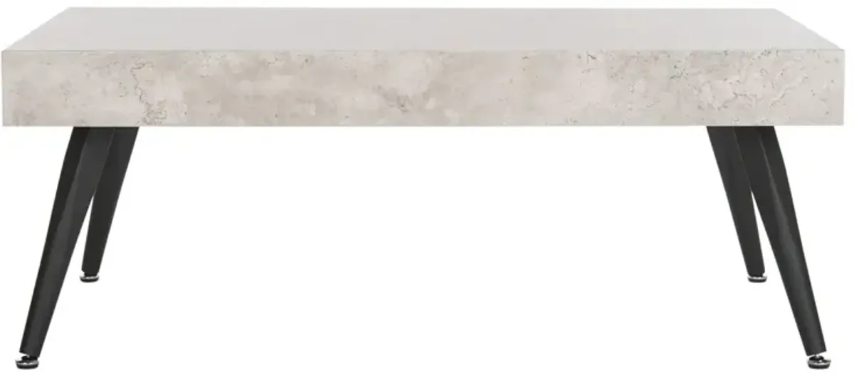 CEDRIC RECTANGULAR MIDCENTURY MODERN COFFEE TABLE
