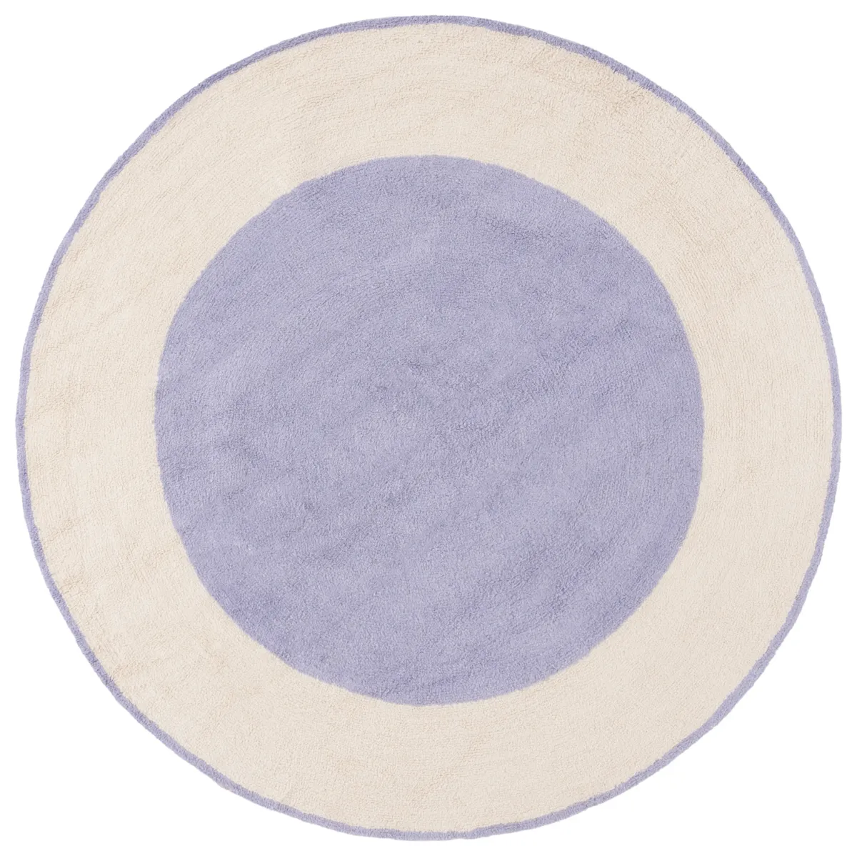 EASY CARE Hand Tufted 3' x 3' Round area rug