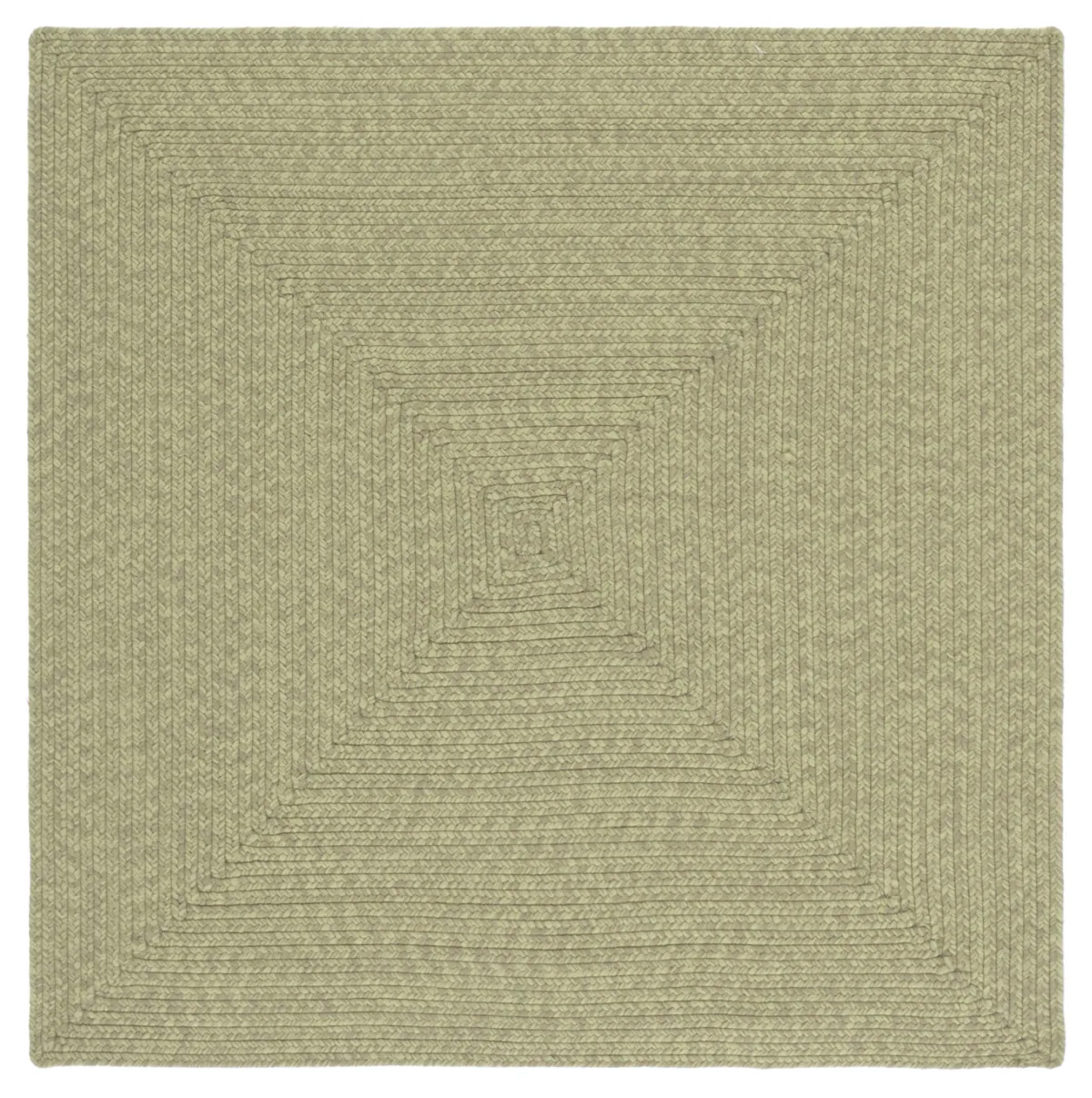 BRAIDED Hand Woven 6' x 6' Square area rug