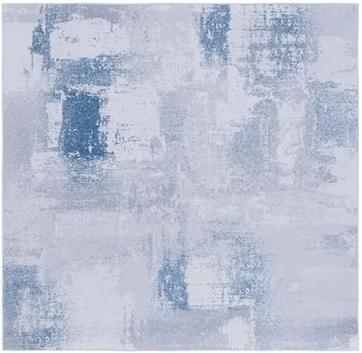 TACOMA 814 M/W S/R Grey  6' X 6' Square Square Rug